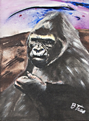 Primate Painting 61 N.Craig Collection